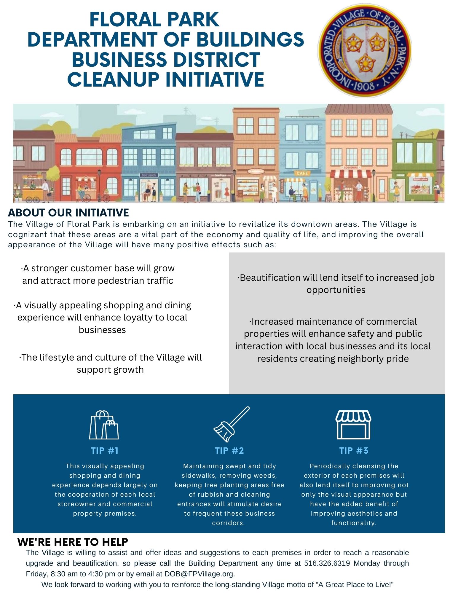 Business District Cleanup Initiative