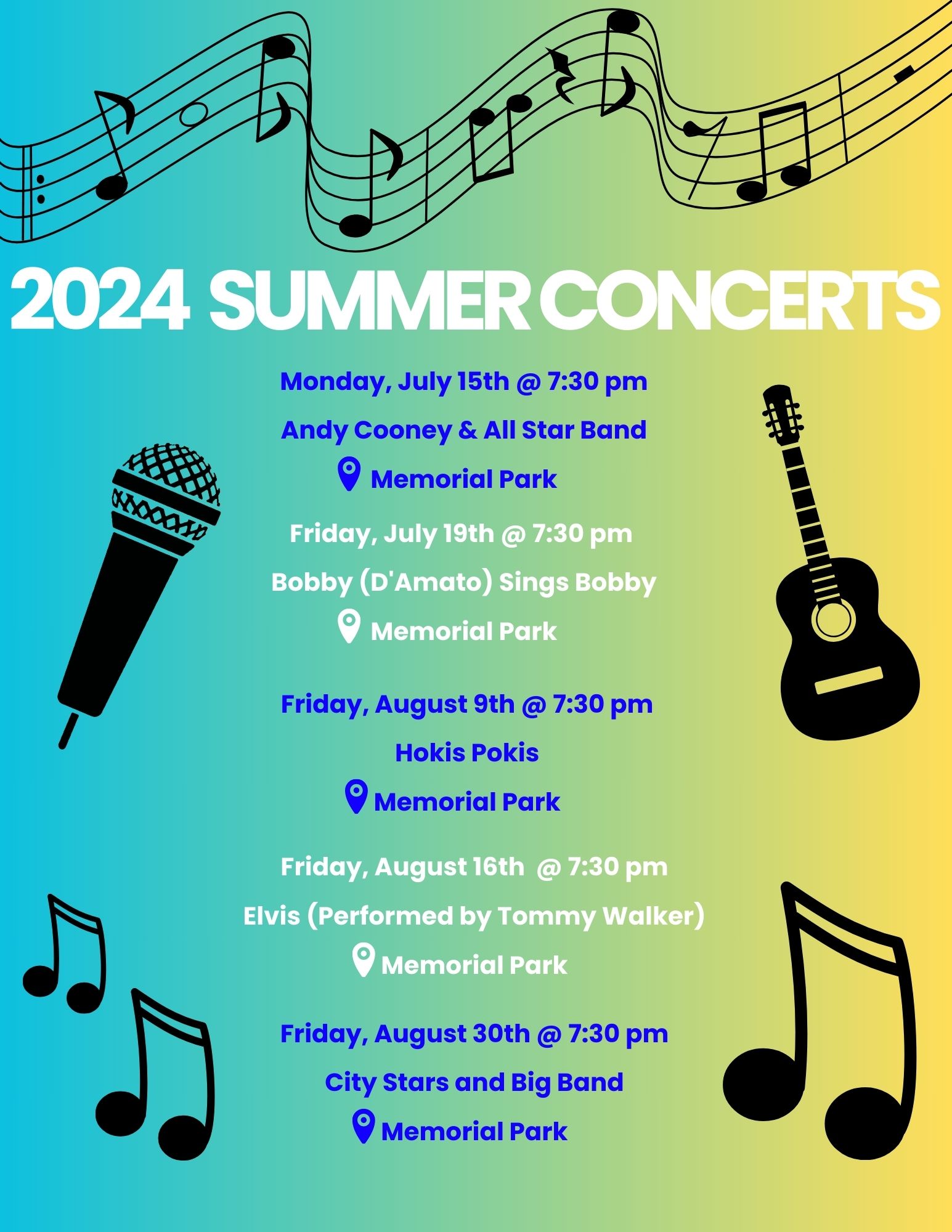 2024 Summer Concerts