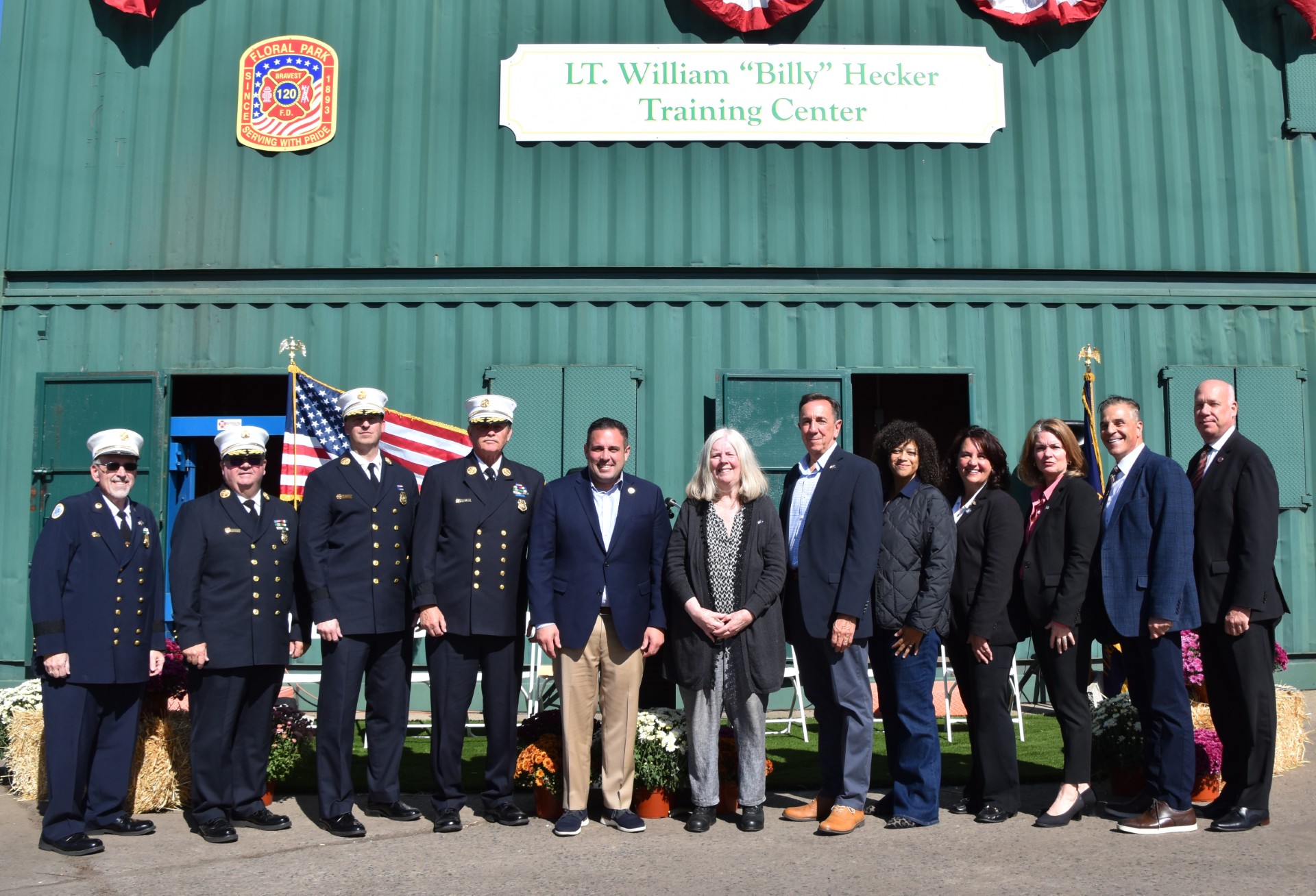 Lieutenant William Hecker Training Center Dedication